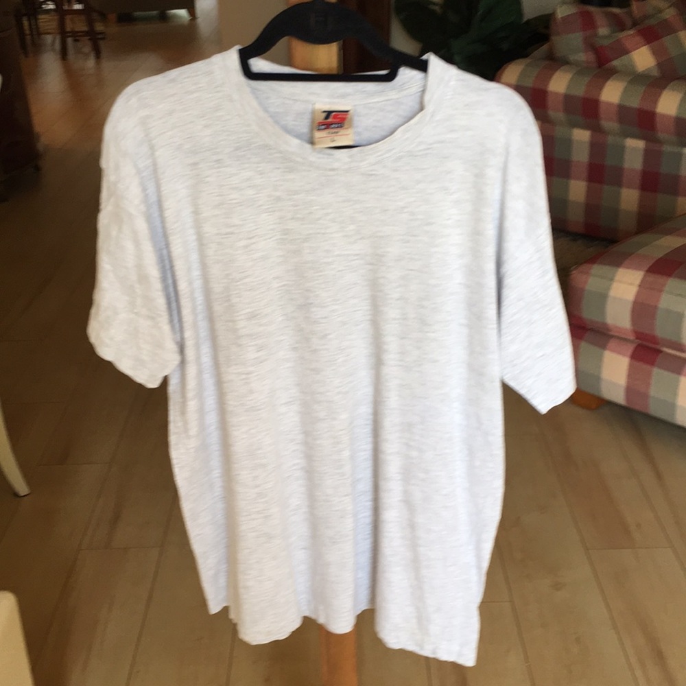 Men’s grey T-shirt Top Sport size L